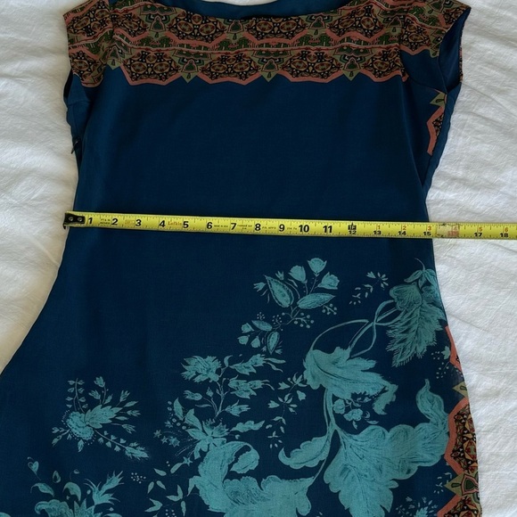 DESIGUAL Women Asymmetric Knee-Length Dress Size UK:38 size medium fully lined - Picture 13 of 17